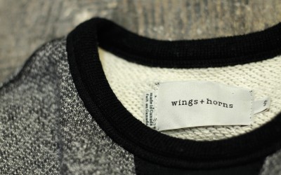wings + horns Crew Neck Sweat