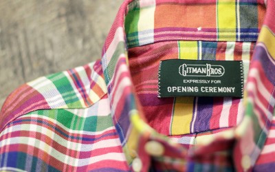 Gitman Brothers x Opening Ceremony B.D OX Check Shirts