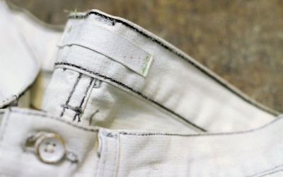 J BRAND  White Painting Pants “Glen Check”