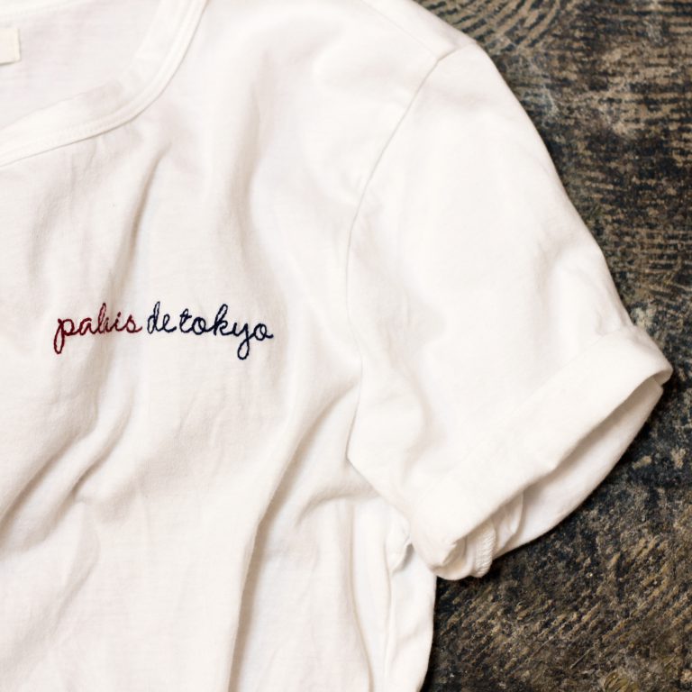 AIKO White Color T-Shirts “Palais de Tokyo”