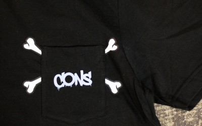 CONS Pocket T-Shirts “BONES”