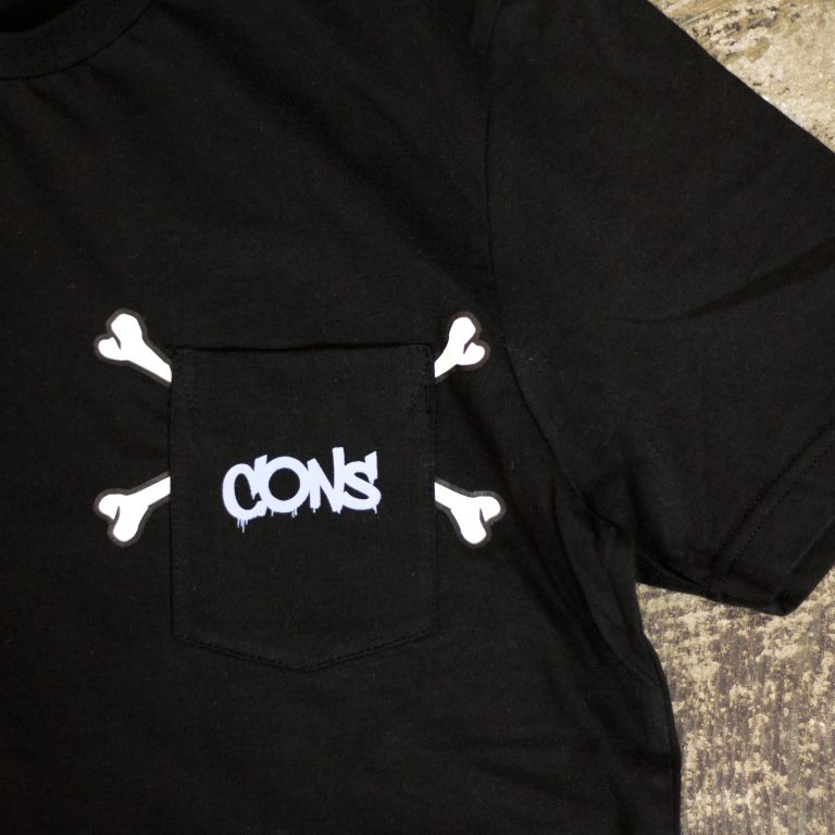 CONS Pocket T-Shirts “BONES”