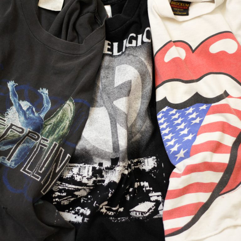 Vintage Cut Off Rock Band T-Shirts
