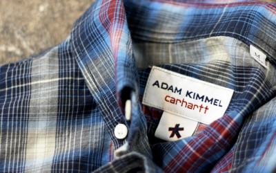 ADAM KIMMEL × carhartt B.D Check Shirt