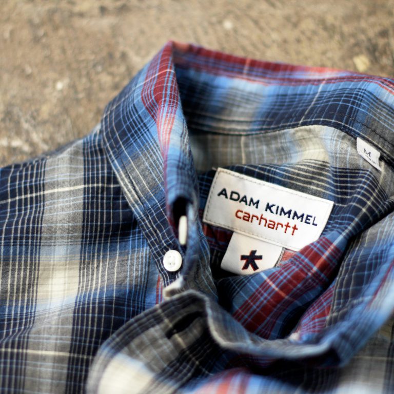 ADAM KIMMEL × carhartt B.D Check Shirt