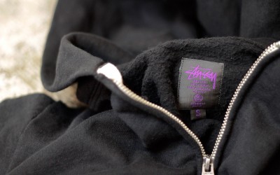 STUSSY DELUXE Zip Up Sweat Parka