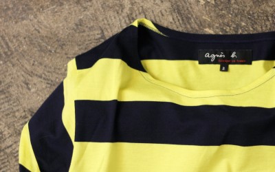agnes b. Border L/S T-shirt