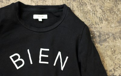 medewell Crew Neck Sweat “BIEN FAIT”