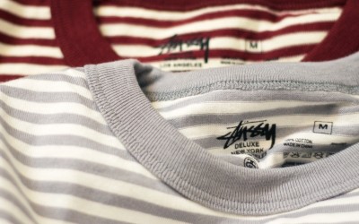 STUSSY DELUXE Border L/S Pocket T-Shirt