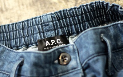A.P.C. High Waist Denim Skirt