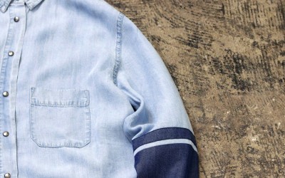 little white lies… Denim Dress Shirt