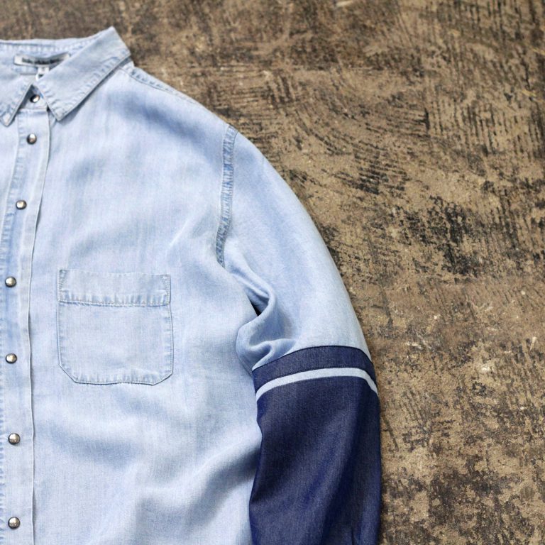 little white lies… Denim Dress Shirt