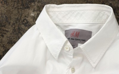 COMME des GARCONS × H&M White Shirts