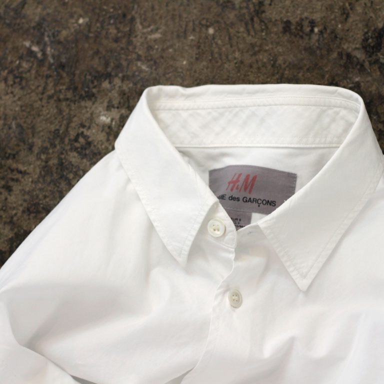 COMME des GARCONS × H&M White Shirts