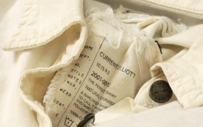 CURRENT/ELLIOTT Natural Chambray Shirt