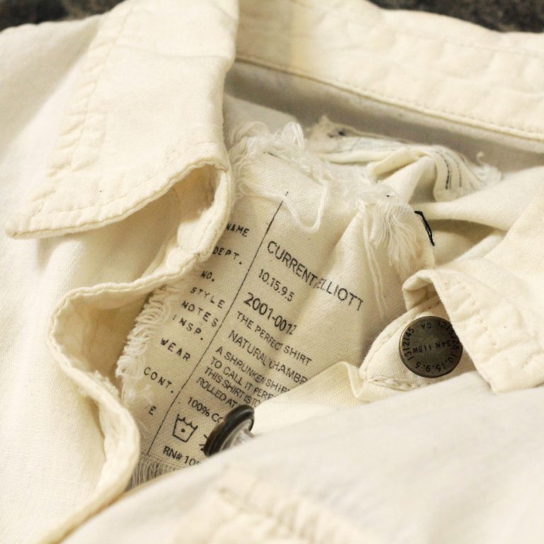 CURRENT/ELLIOTT Natural Chambray Shirt