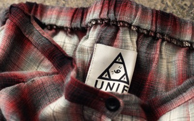 UNIF Check Maxi Skirt