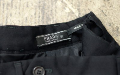 PRADA Padding Slacks Pants