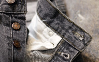 Levi’s 501 Black Denim “made in U.S.A”