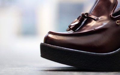 PIERRE HARDY Tassel Platform Loafer Wedge