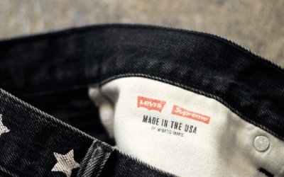 Supreme × LEVI’S 505 Black Denim 2011 F/W