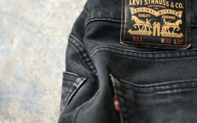 LEVI’S SKATEBOARDING 511 Slim Fit Black Denim