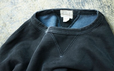 Double RL Black Indigo Crew Neck Sweat