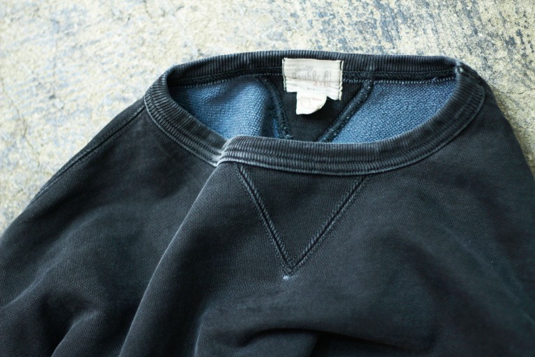 Double RL Black Indigo Crew Neck Sweat