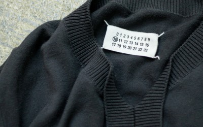 Martin Margiela ⑩ V-Neck Knit Made in ITALY