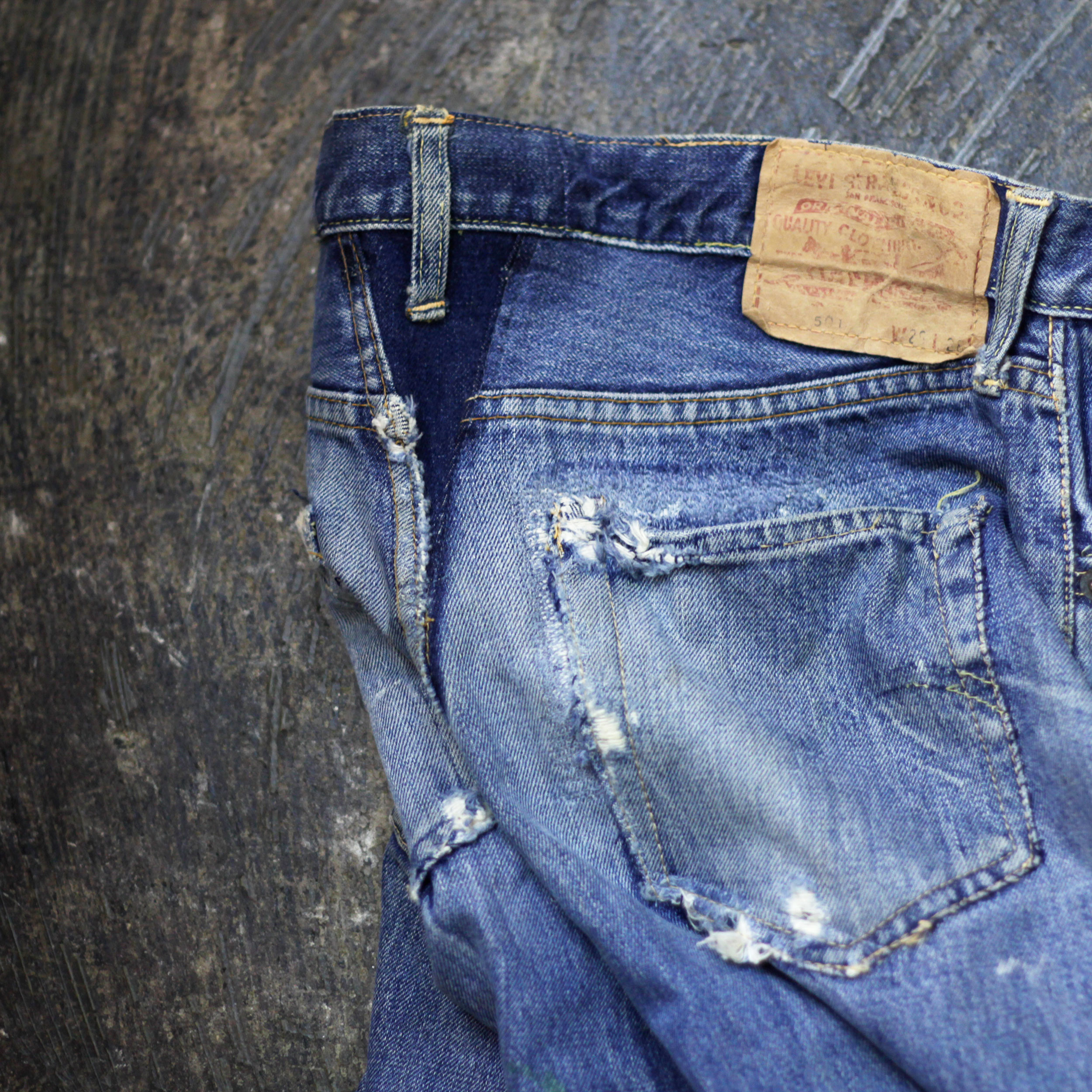 Value of vintage levi 501xx