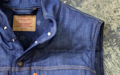 Supreme × LEVI’S Denim Down Vest 2011 F/W