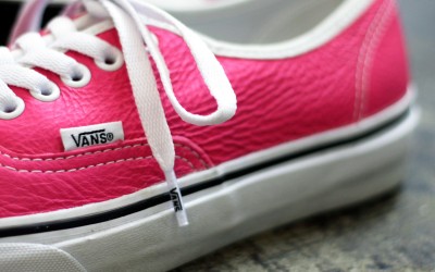 VANS Authentic Leather “PINK”