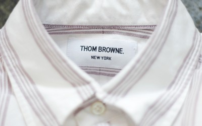 THOM BROWNE. NEW YORK OX Ford Stripe Shirt