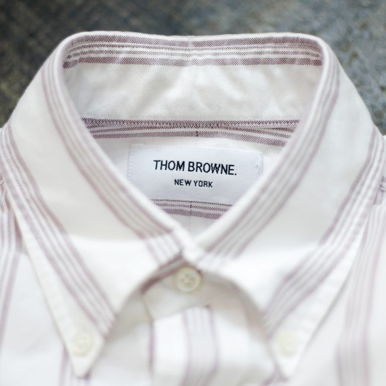 THOM BROWNE. NEW YORK OX Ford Stripe Shirt
