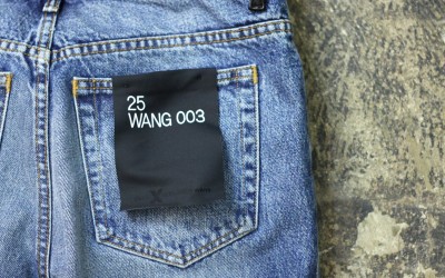 DENIM × ALEXANDERWANG Boy Fit Denim “WANG 003”