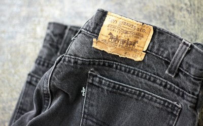 Levi’s Vintage 505 Black Denim Made in U.S.A “BLACK TAB”