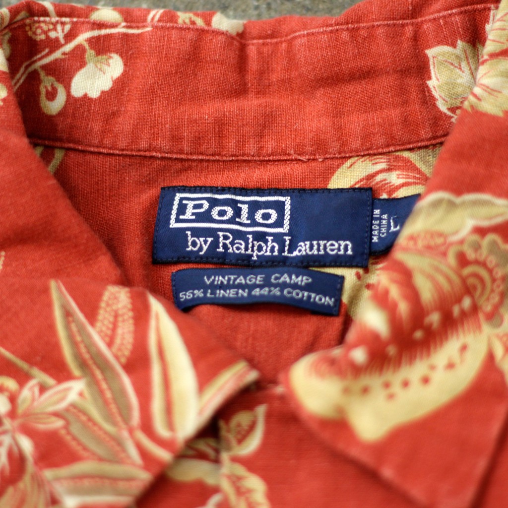 POLO by Ralph Lauren Aloha Shirts “VINTAGE CAMP”