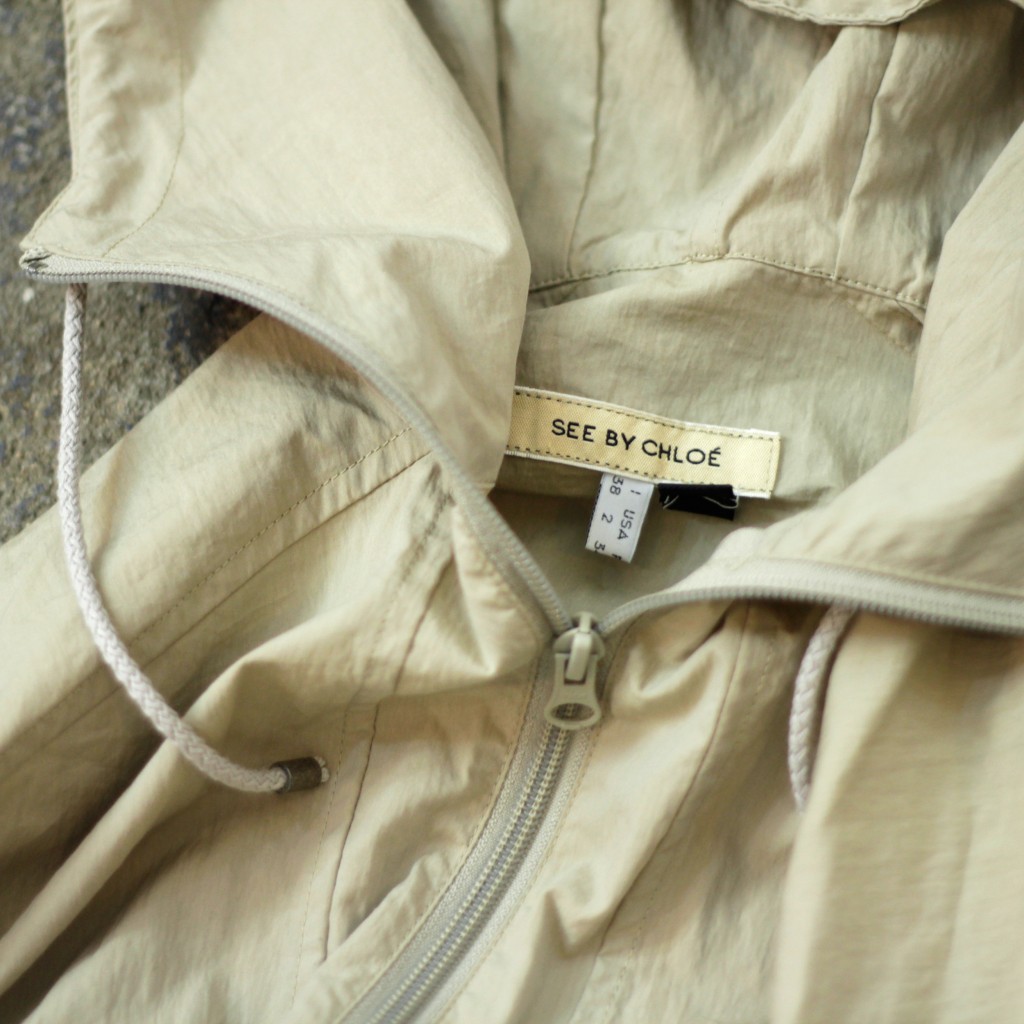 SEE BY CHLOE Over Silhouette Anorak Parka