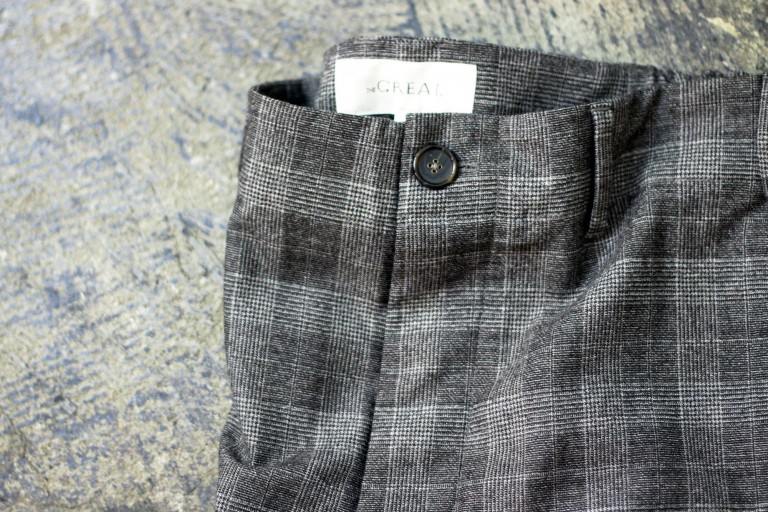 The GREAT. “Glen Check” Trousers