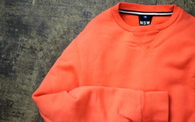 NSW Collection Crew Neck Sweat “Made in ITALY”