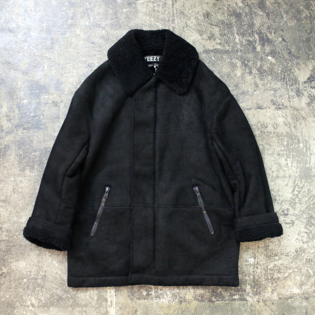 YEEZY Season 1 Long Mouton Coat