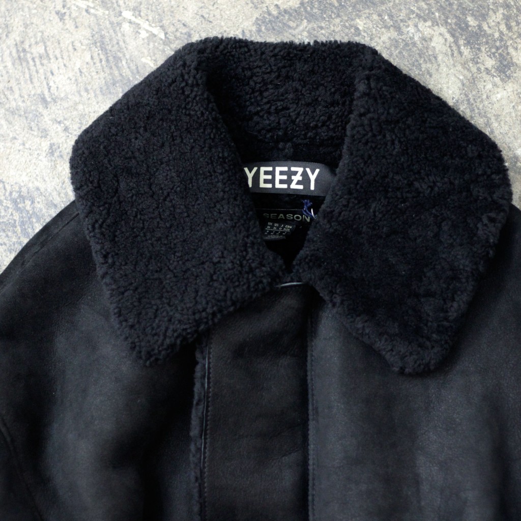 YEEZY Season 1 Long Mouton Coat