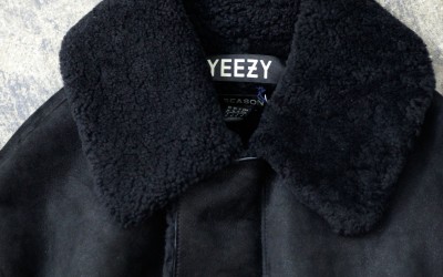 YEEZY Season 1  Long Shearling Mouton Coat