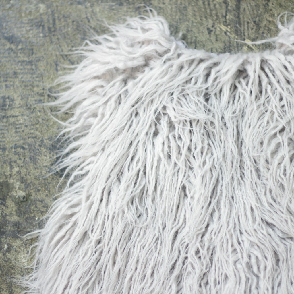 JOA Shaggy Fur Vest