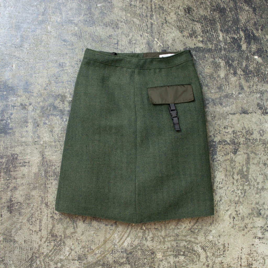 vintage miumiu Belt Skirt