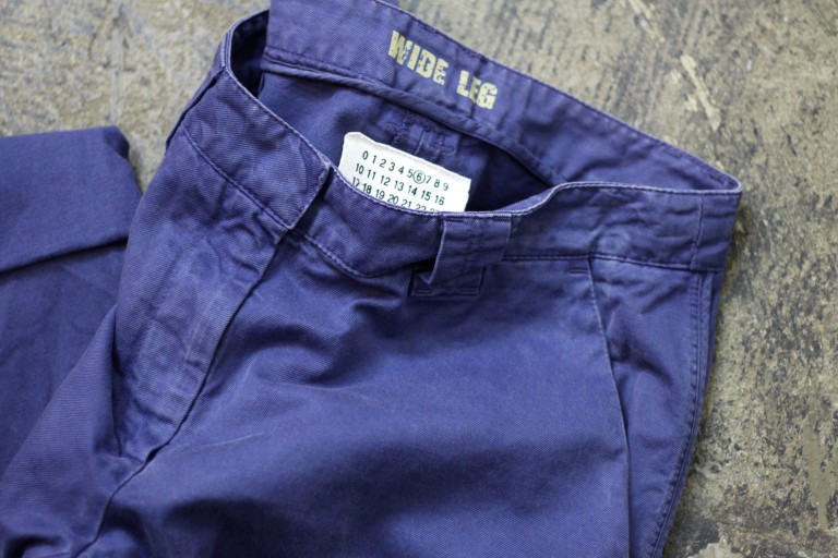 Maison Martin Margiela ⑥ Work Pants Over Dye “WIDE LEG”