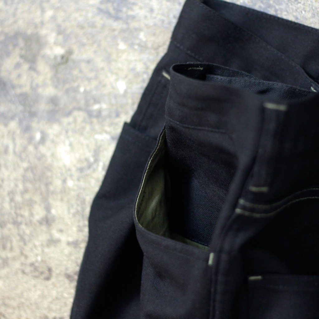 JUNYA WATANABE COMME des GARCONS MAN Black Trousers 