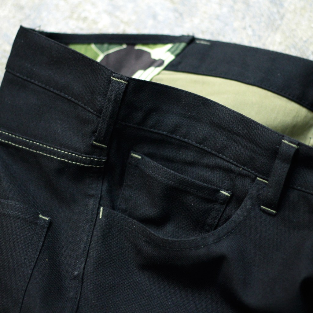 JUNYA WATANABE COMME des GARCONS MAN Black Trousers 