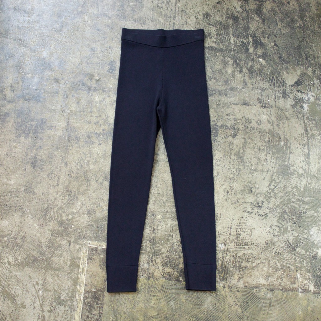 H&M STUDIO Rib Hi Waist Slim Pants