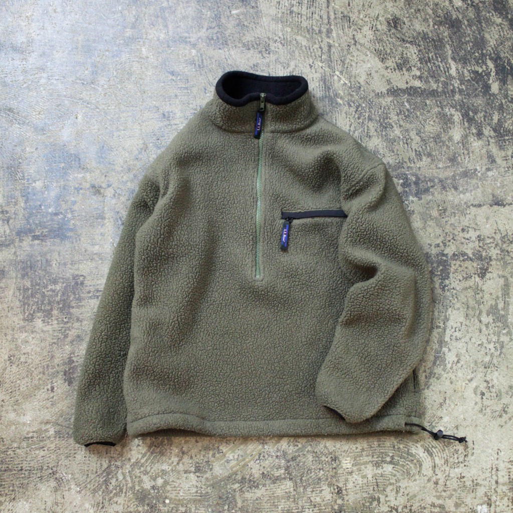 L.L. Bean Old Fleece Pull Over Jacket 